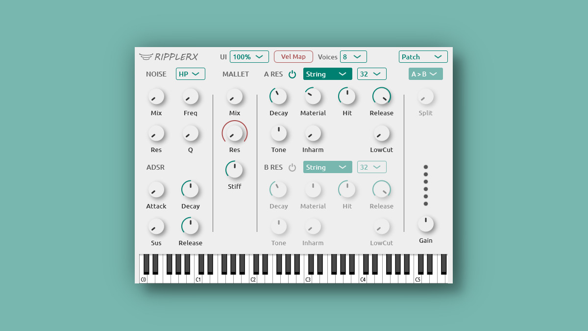 Tilr releases RipplerX free physical modeled synthesizer