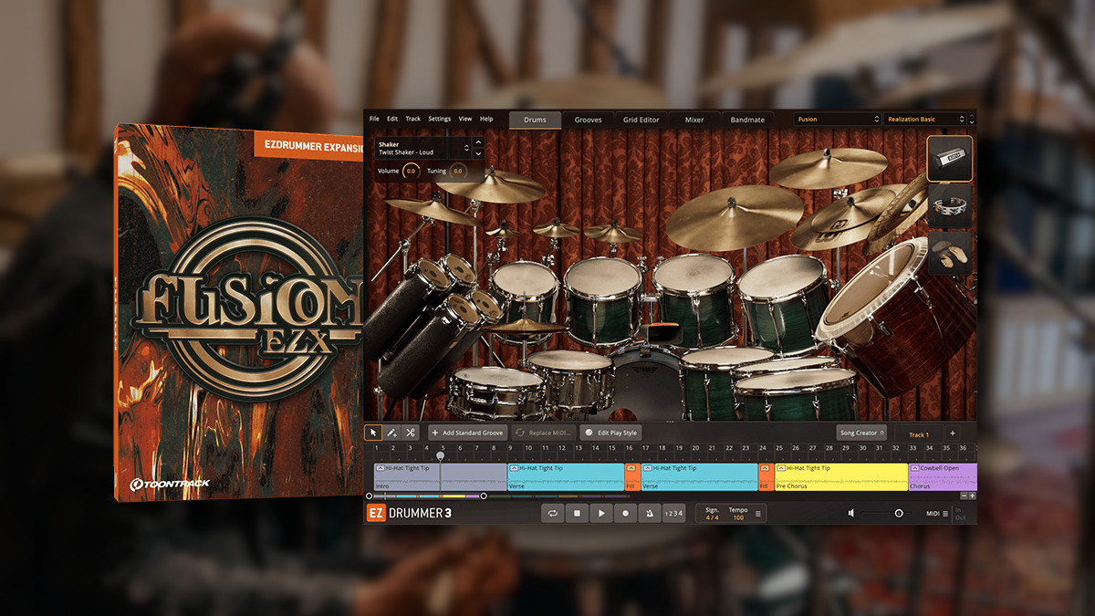 Toontrack releases Fusion EZX expansion for EZdrummer 3 and Superior Drummer 3