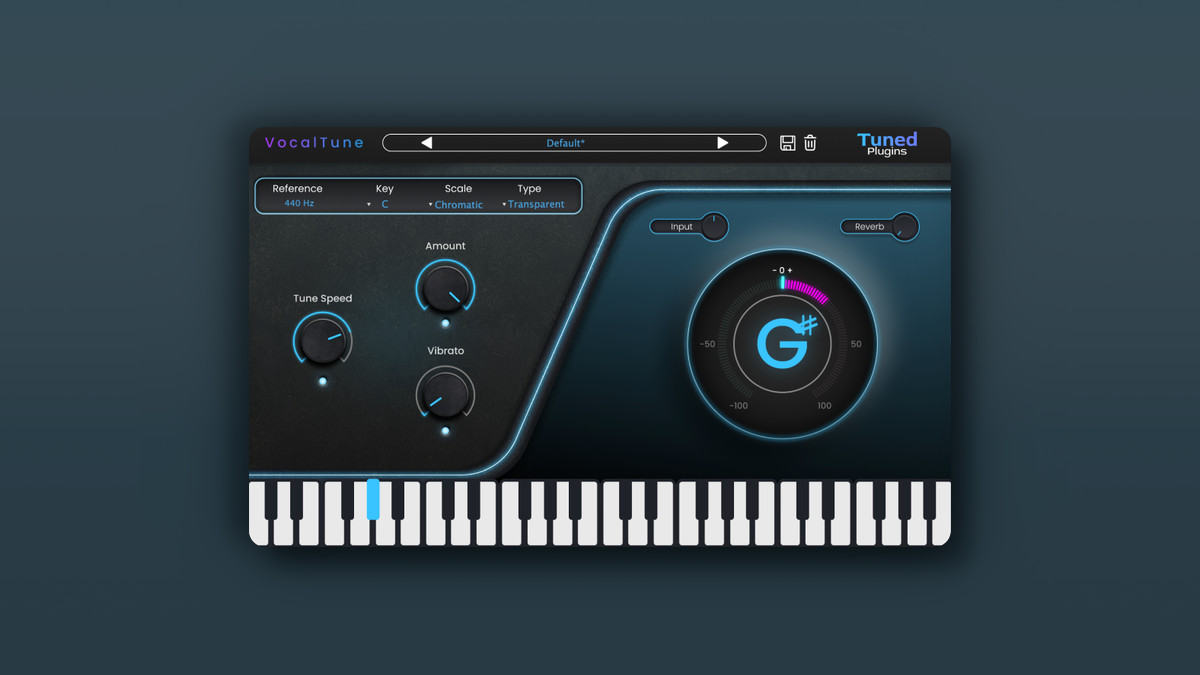 Save 50% on VocalTune vocal tuning effect by Tuned Plugins