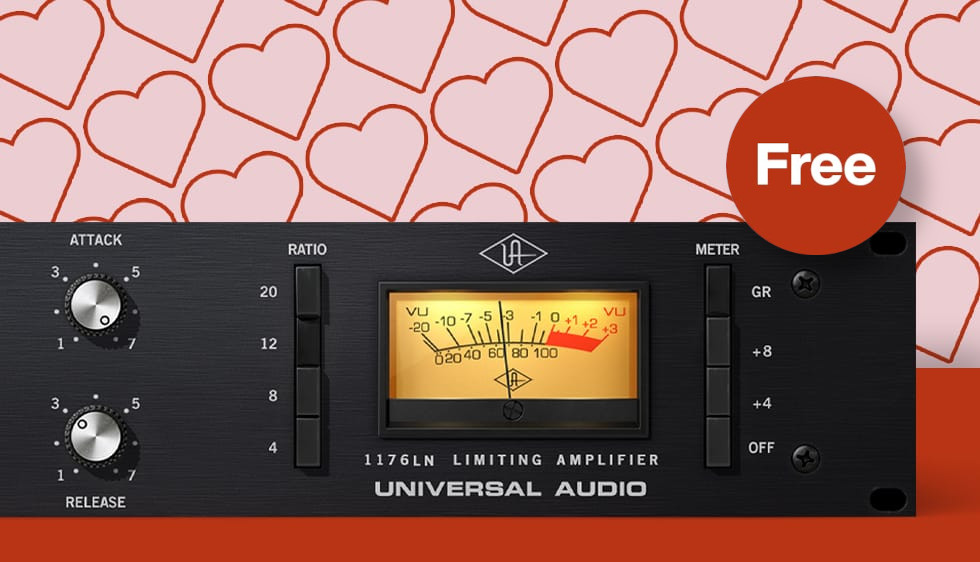 FREE: 1176 Classic FET Compressor by Universal Audio (limited time)