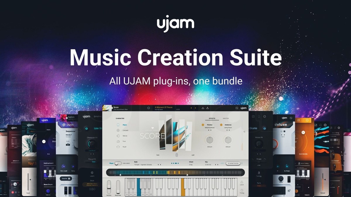 Save up to 50% on UJAM Music Creation Suite