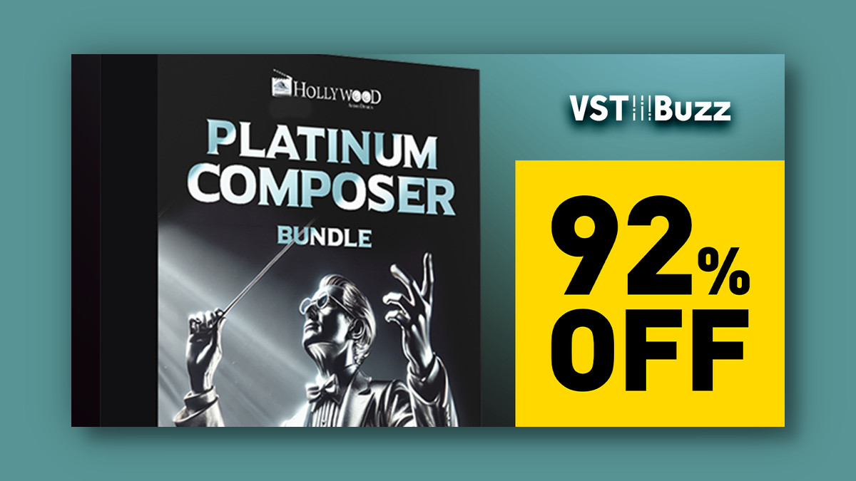 Save 92% on Platinum Composer Bundle by Hollywood Audio Design