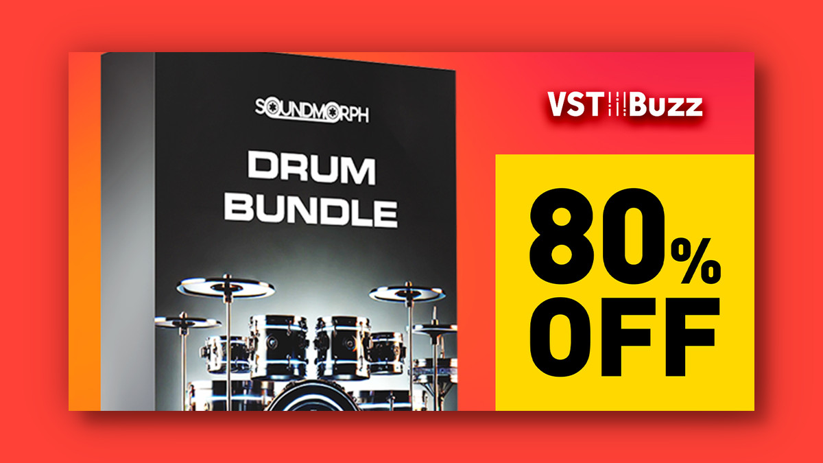 Save 80% on Drum Bundle by SoundMorph