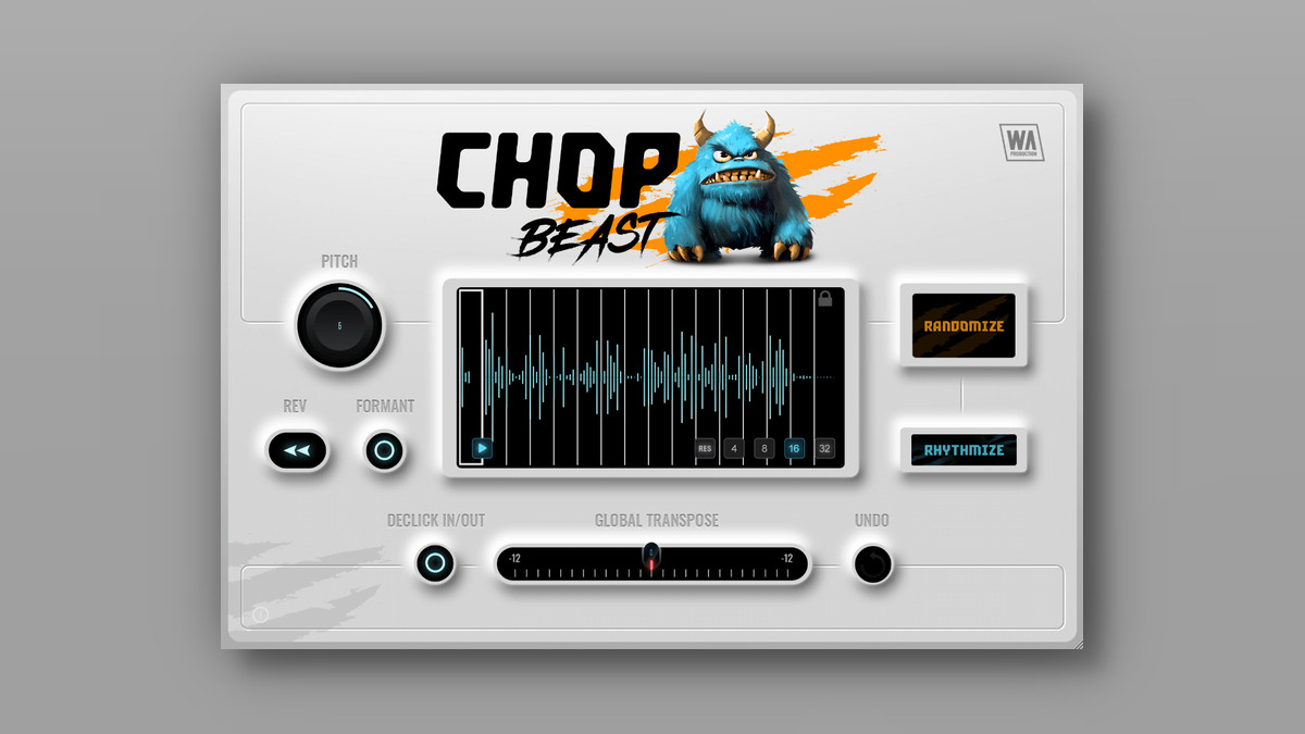 W.A. Production releases ChopBeast loop slicer plugin at intro offer