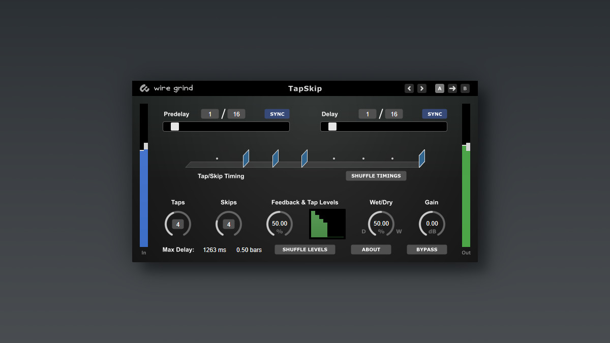 WireGrind releases TapSkip rhythm-augmenting effect plugin