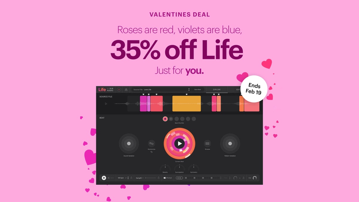 Save 35% on Life creative sampler plugin by XLN Audio