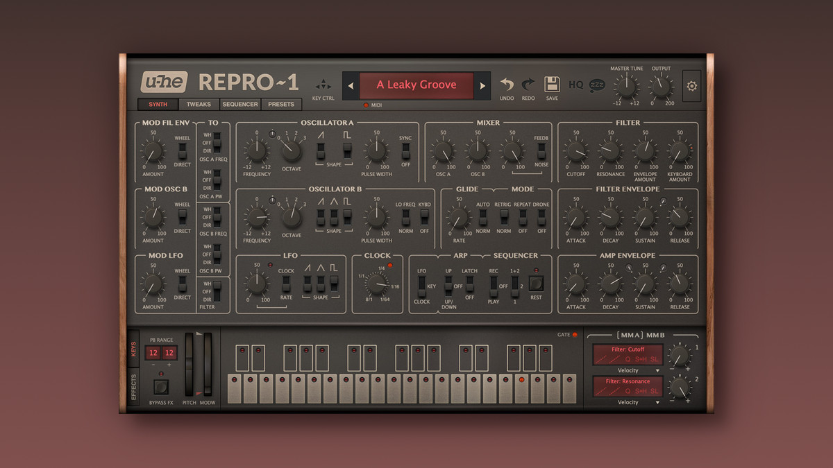 Save 30% on Repro virtual analog synthesizer suite by u-he