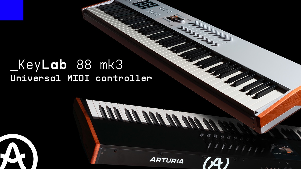 Arturia launches KeyLab 88 mk3 MIDI controller