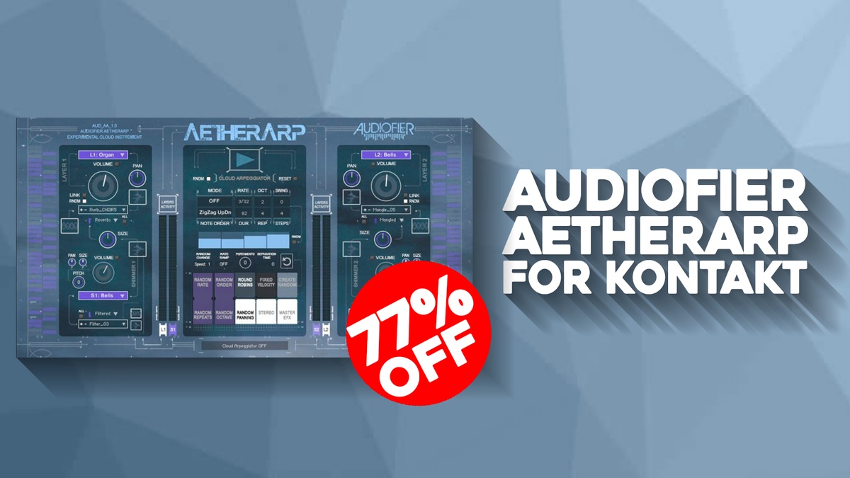 AetherArp soundscapes generator by Audiofier on sale for  USD