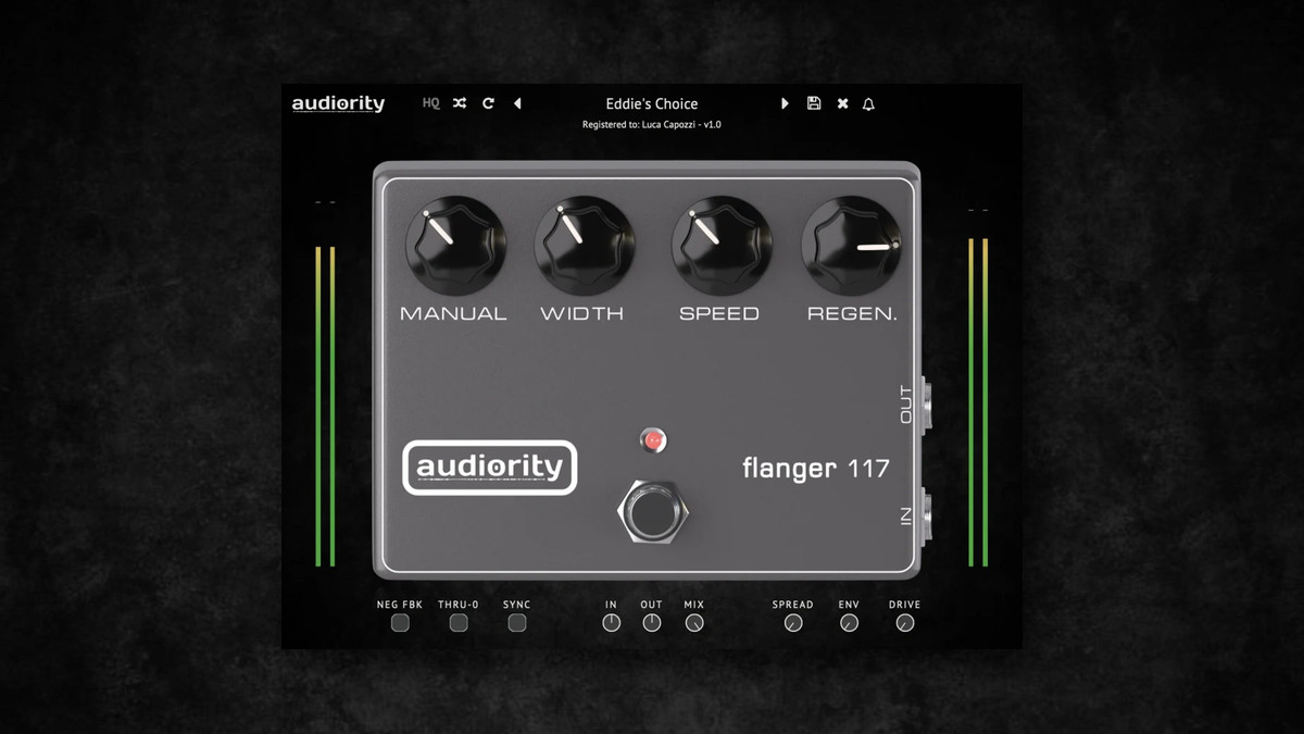 Audiority releases Flanger 117 vintage flanger pedal plugin