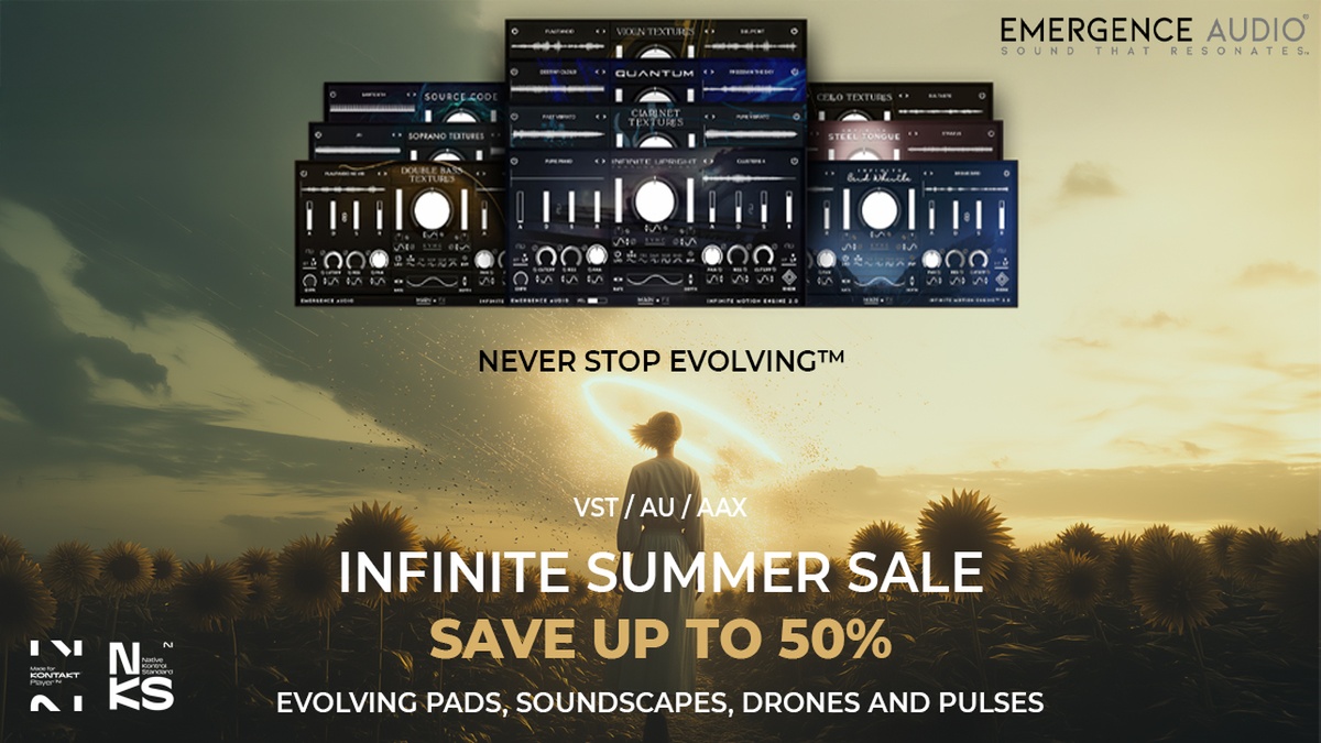 Infinite Sound, Evolving Emotion: Save up to 50% on Emergence Audio’s Kontakt instruments