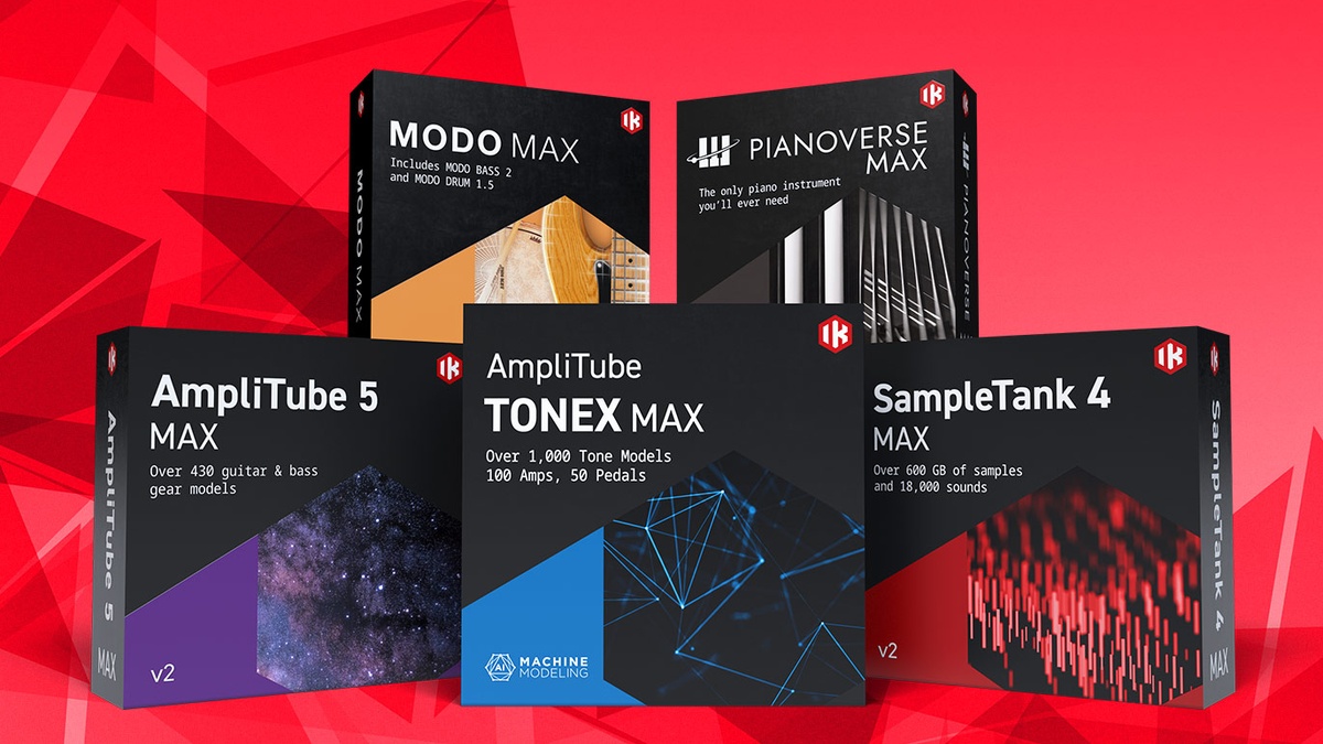 IK Multimedia’s MAX Editions on sale for .99 + Buy One Get One FREE