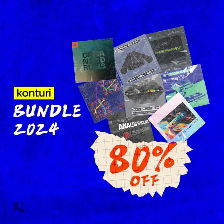 Konturi Bundle 2024: 8 sample packs for £18.95 GBP!