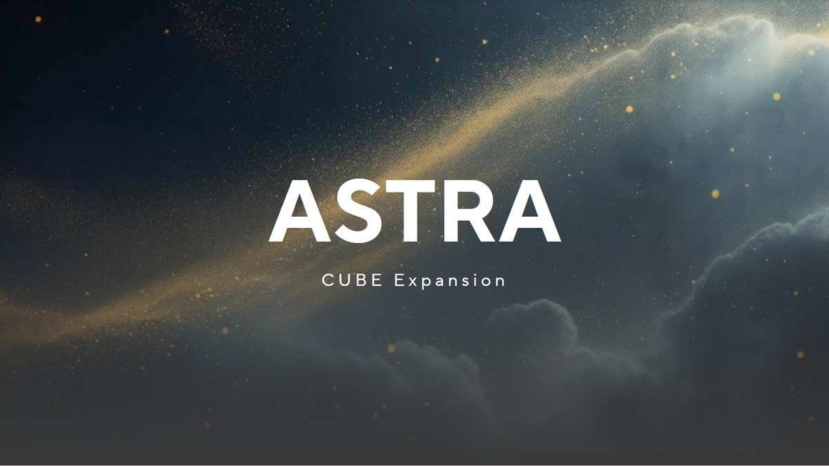 Lunacy Audio releases Astra expansion pack for CUBE