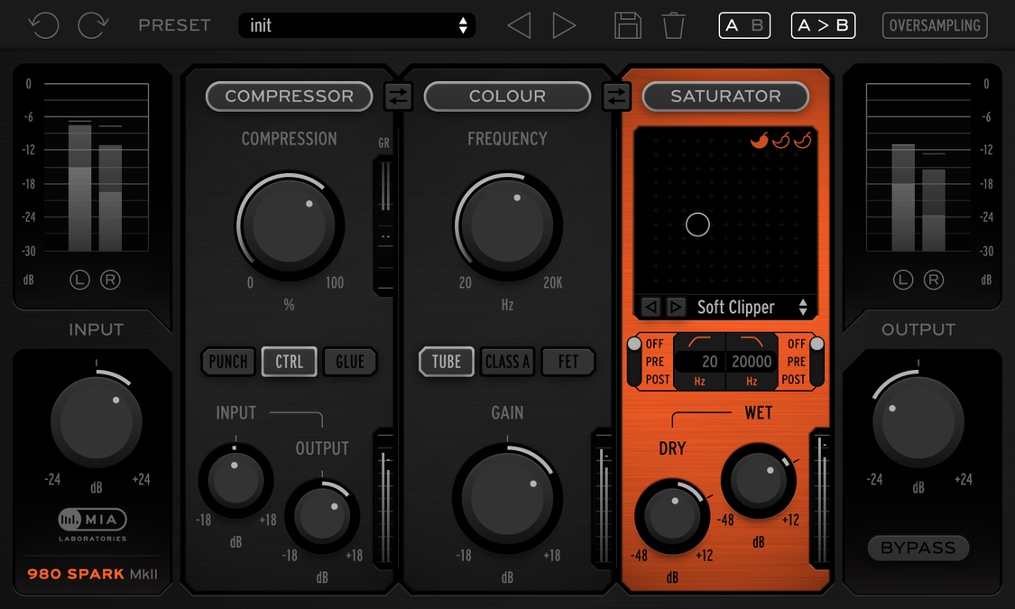 MIA Laboratories releases 980 SPARK MkII saturator effect plugin