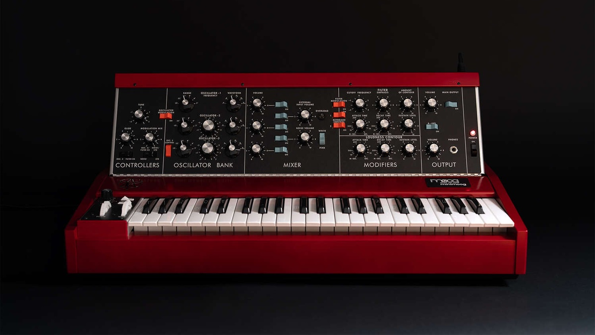 Moog Music unveils Geddy Lee Minimoog Model D Synth, honoring the iconic Rush legend