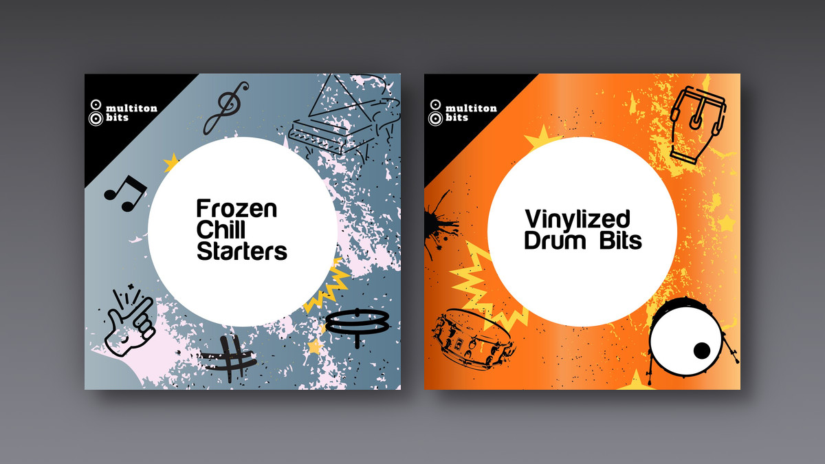 Multiton Bits releases Vinylized Drum Bits and Frozen Chill Starters