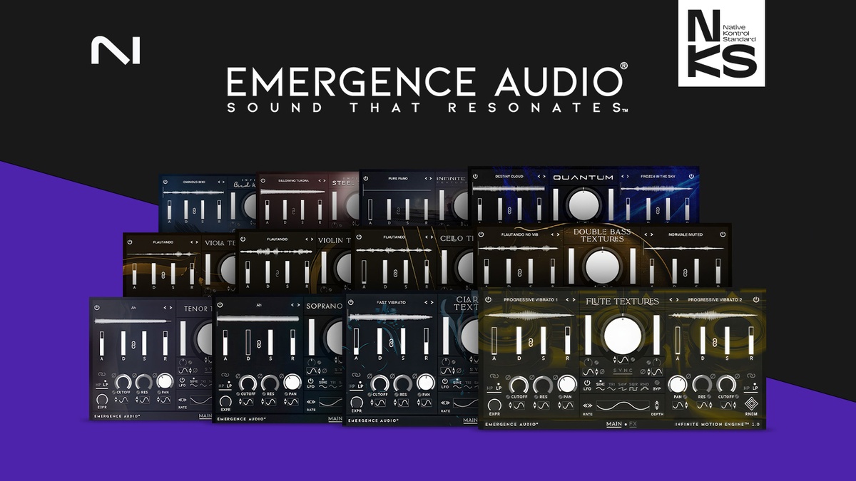 Save up to 62% on Emergence Audio’s instrument libraries