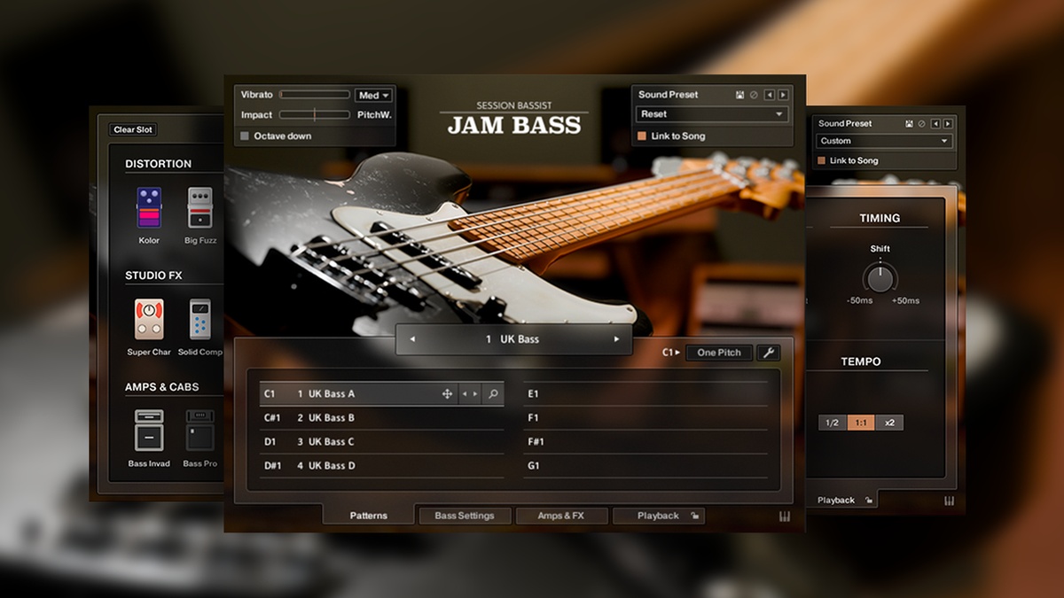 Native Instruments launches Session Bassist Jam Bass virtual instrument