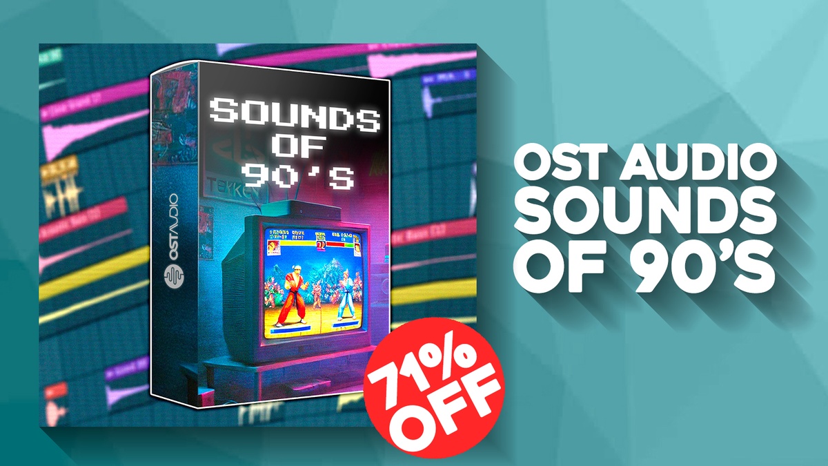 Save 71% on Sounds of 90’s Bundle by OST Audio