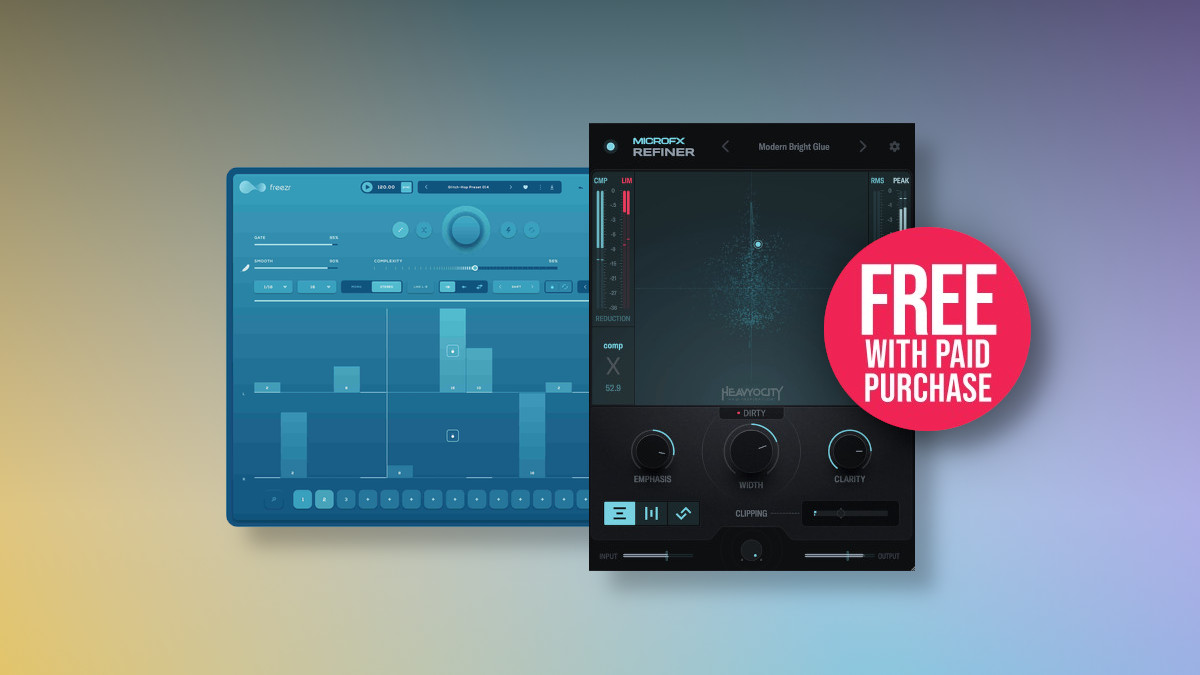 PIB March Gifts: Audiomodern Freezr or Heavyocity MicroFX Refiner