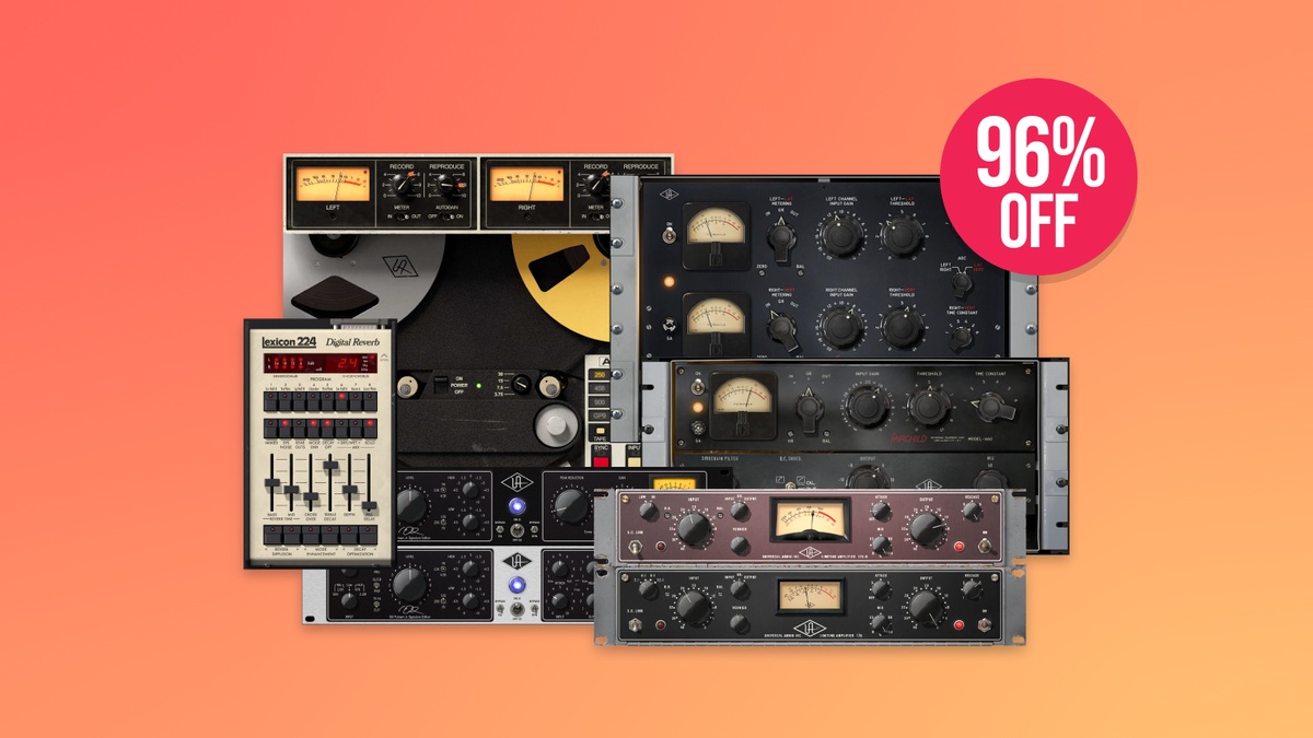 Save 96% on UAD Studio Classics Bundle: Iconic audio plugins for $59 USD