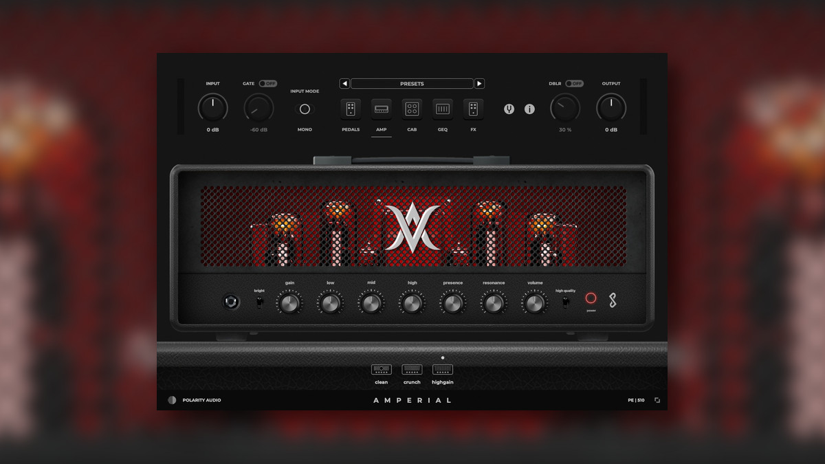 Polarity Audio releases Amperial – PE 510 guitar amp effect plugin