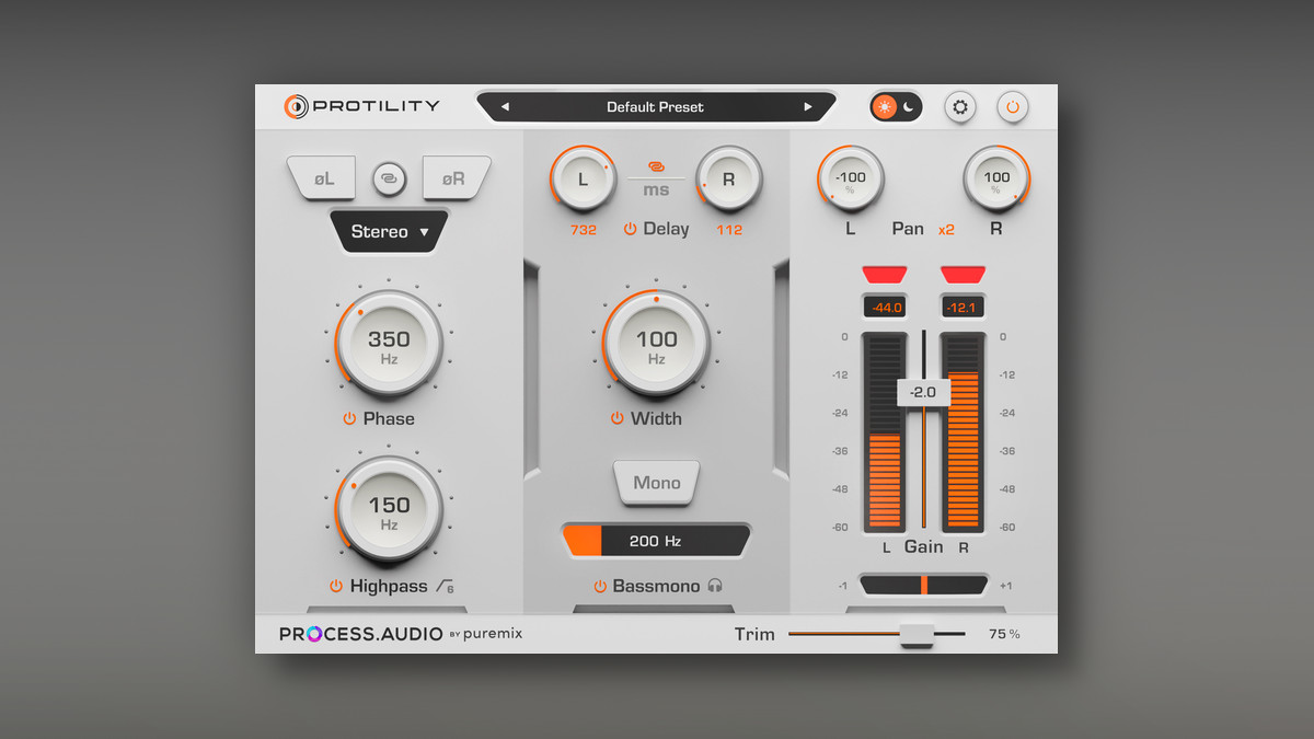 Process Audio updates Protility free effect plugin to v1.1.0