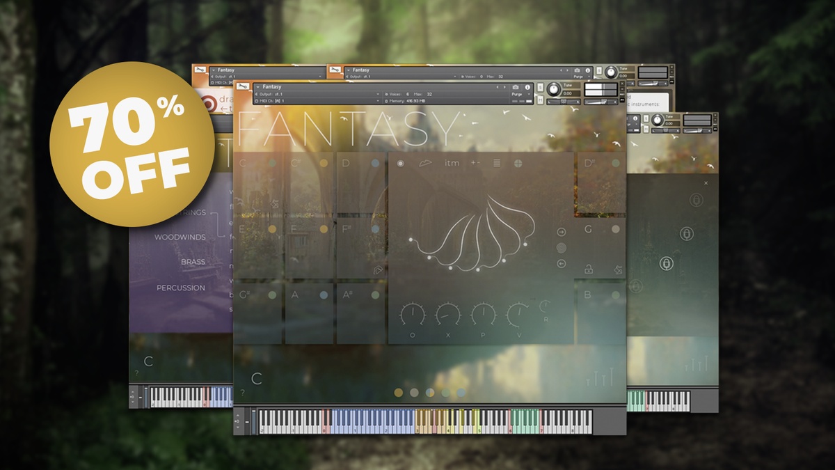 Save 70% on Fantasy orchestral phrase library by Sonokinetic