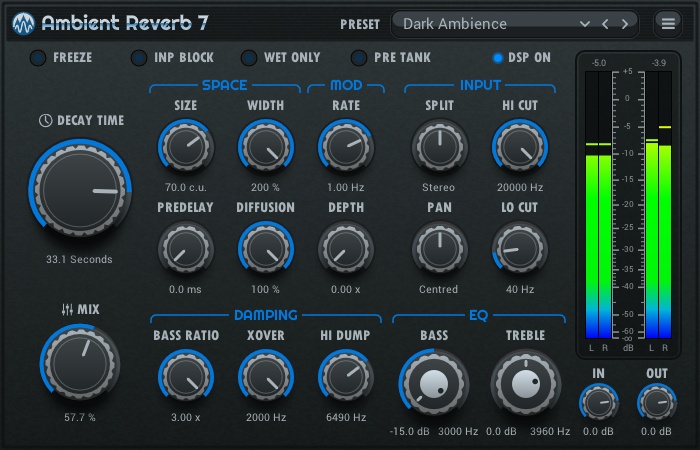 Stone Voices releases updates Ambient Reverb to v7.0