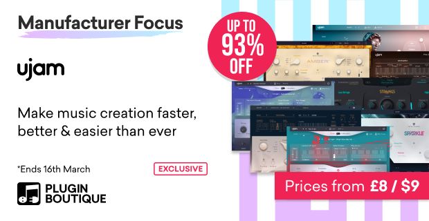 Manufacturer Sale: Save up to 93% on UJAM plugins & bundles