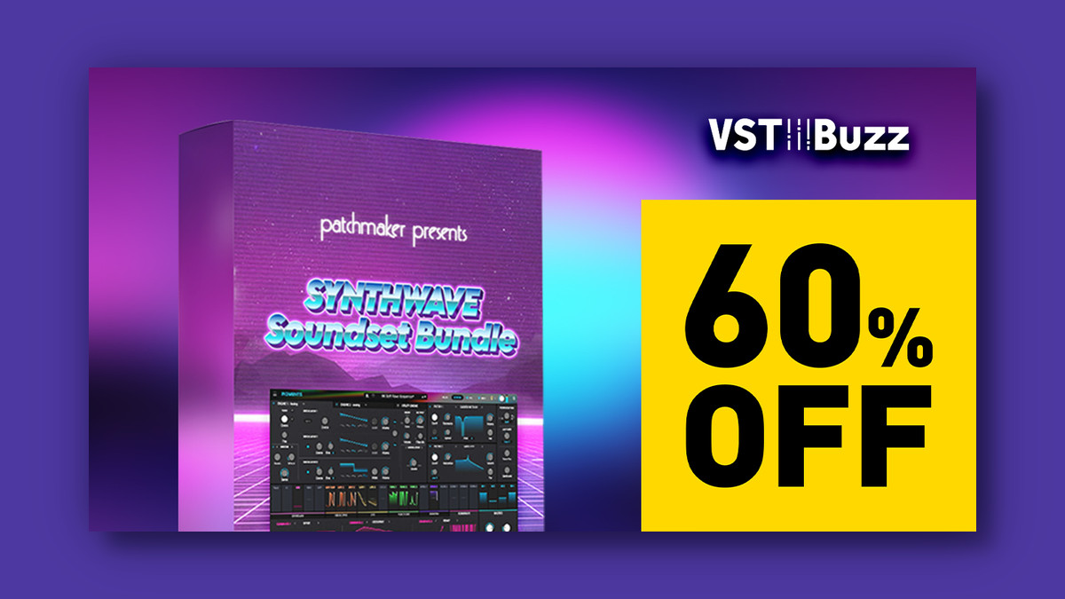 Save 60% on Synthwave Soundset Bundle for Pigments by Patchmaker