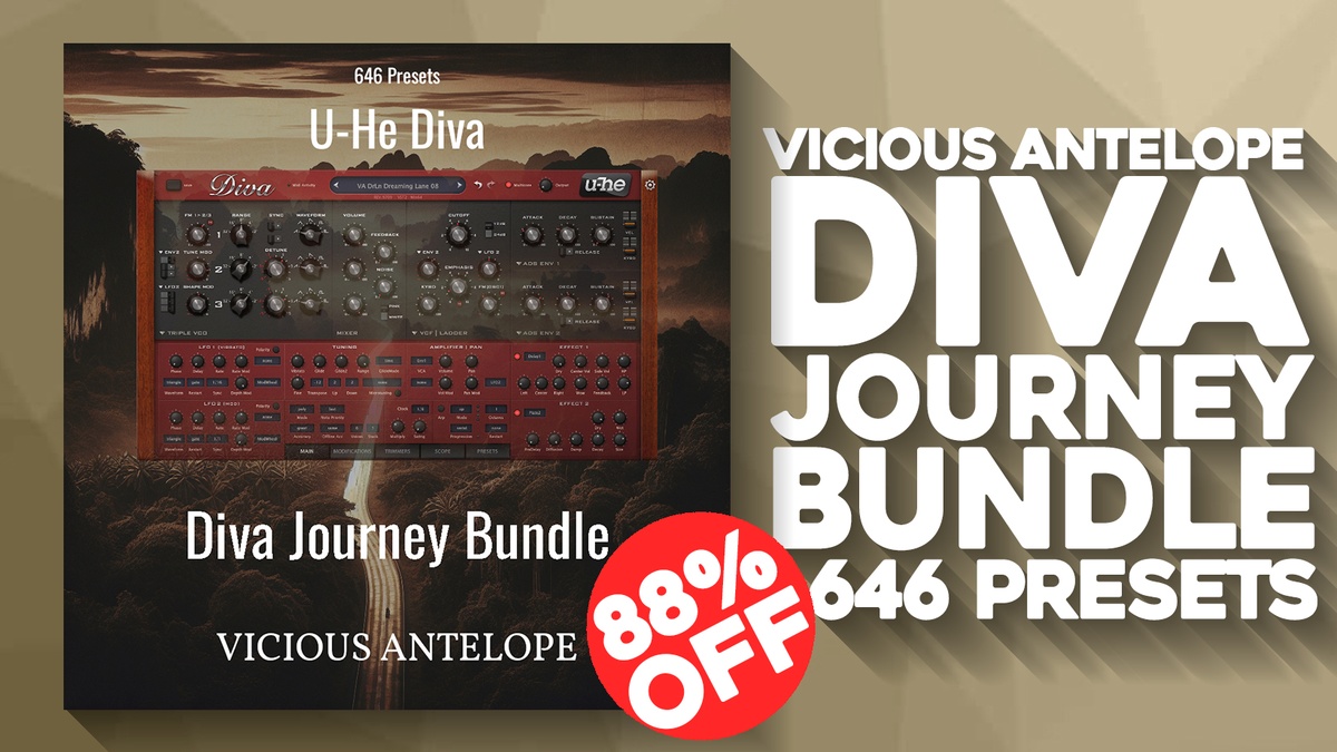 Save 88% on Diva Journey Bundle by Vicious Antelope