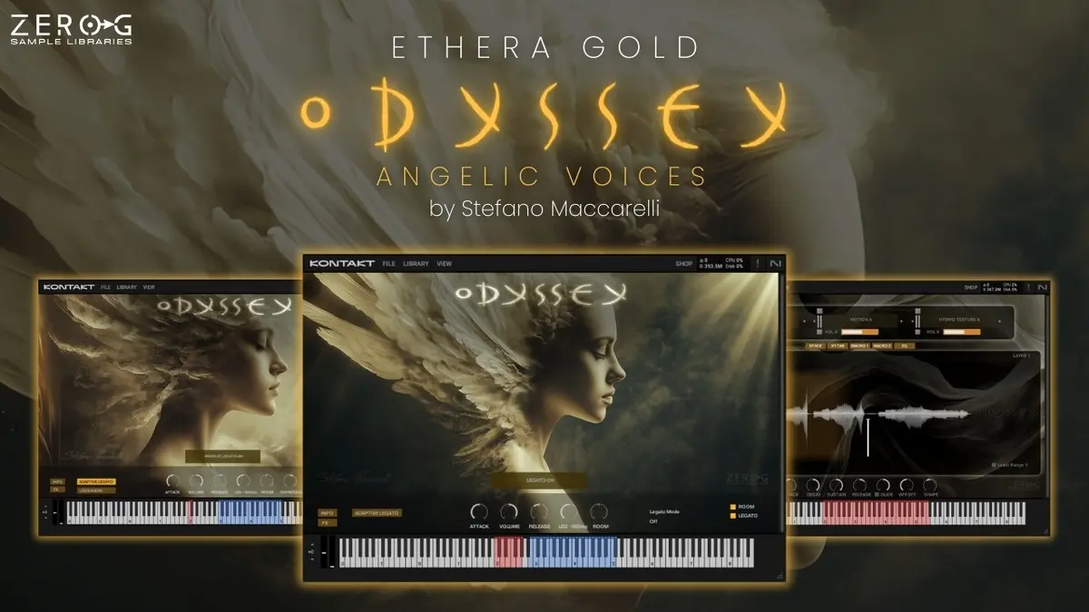 Zero-G releases Ethera Gold Odyssey for Kontakt at intro offer