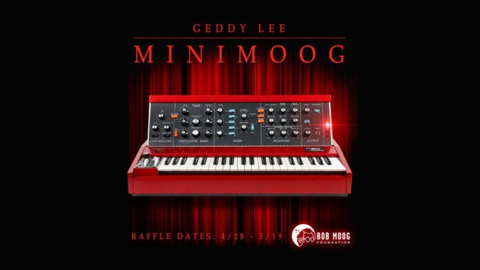 Bob Moog Foundation Geddy Lee Minimoog