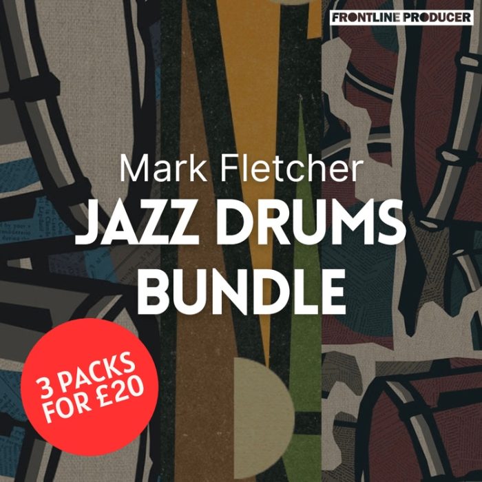 Frontline Producer Mark Fletcher Jazz Drums Bundle