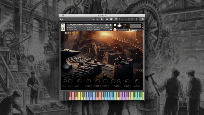 Loops de la Creme Industrial Drumkit