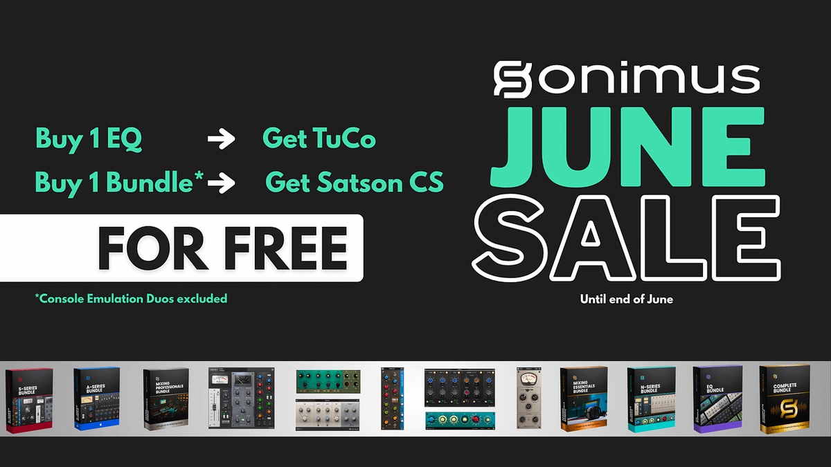 June Sale: Sonimus effect plugins on sale at up to 48% OFF