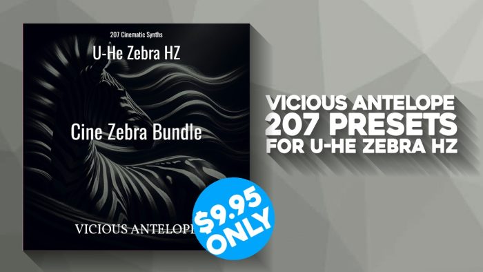 Vicious Antelope Cine Zebra Bundle