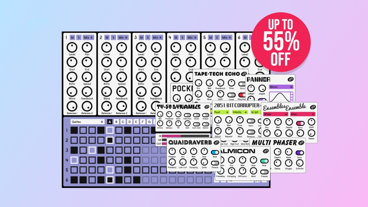 Save up to 55% on plugins by ALM / Busy Circuits