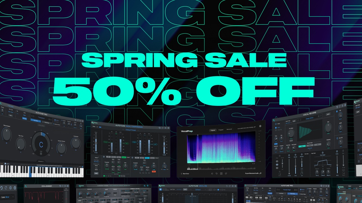 Antares launches Autotune Spring Sale, intros Vocal Prep early access