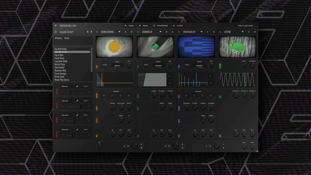 Beatsurfing launches CHEat Code multi-effect plugin