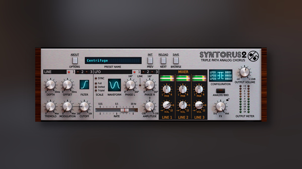 Syntorus 2 chorus effect plugin by D16 Group on sale at 30% OFF