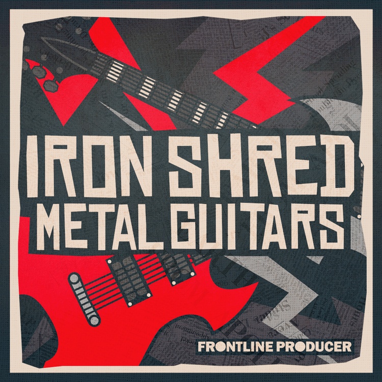 Iron Shred – Metal Guitars sample pack by Frontline Producer