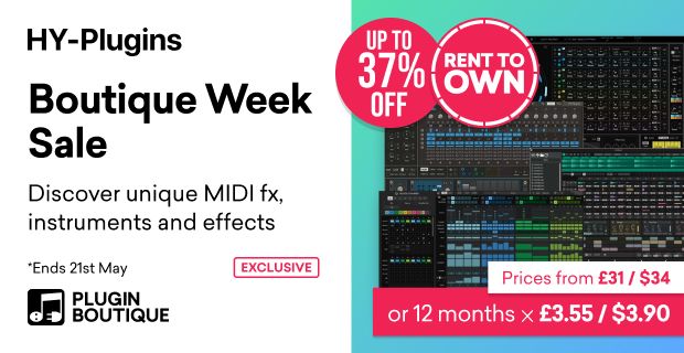 Save up to 37% on HY-Plugins Slicer 2, RPE2, MPS3 and SeqCollection2