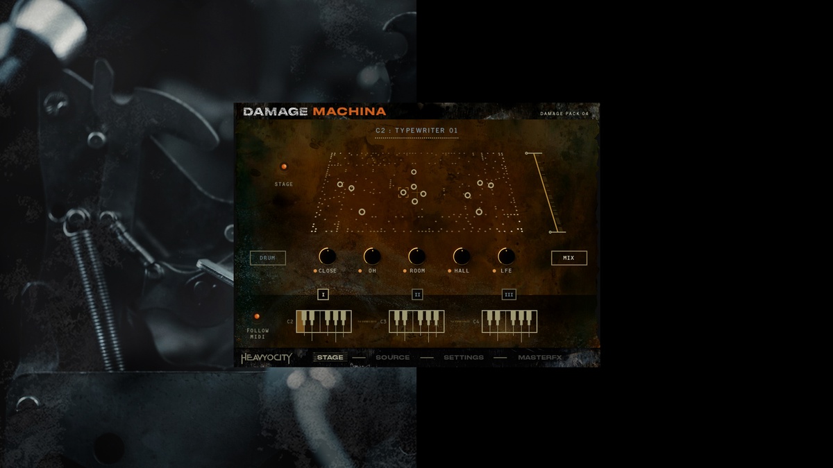 Heavyocity releases Damage Machina percussion library