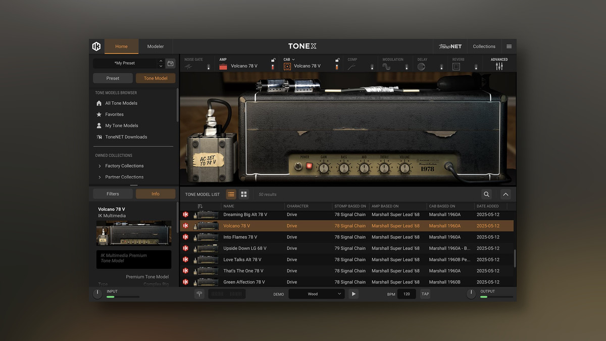 IK Multimedia releases Brown Sound 78/79 Signature Collection for TONEX