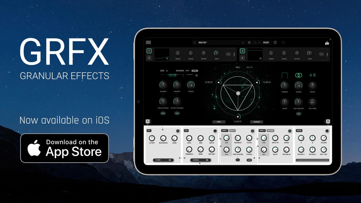 Imaginando releases GRFX granular effects plugin for iOS