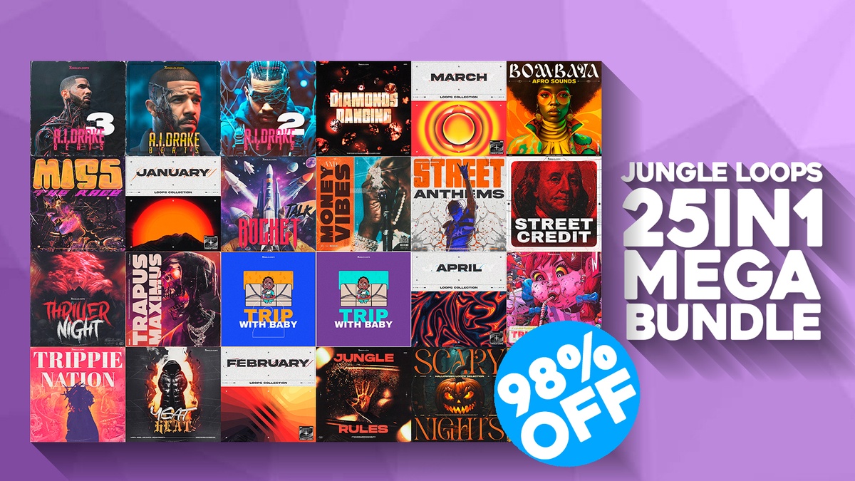 25-in-1 Mega Bundle by Jungle Loops on sale for .95 USD!