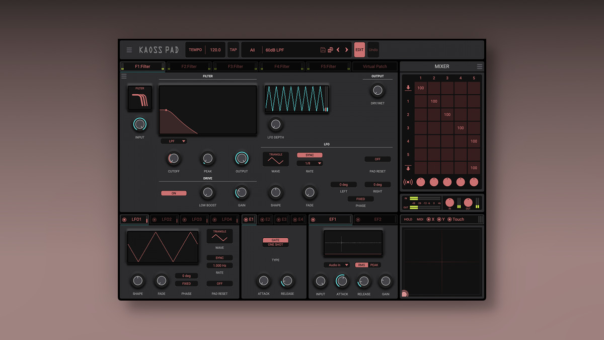 Save 50% on Kaoss Pad multi-effect plugin by KORG